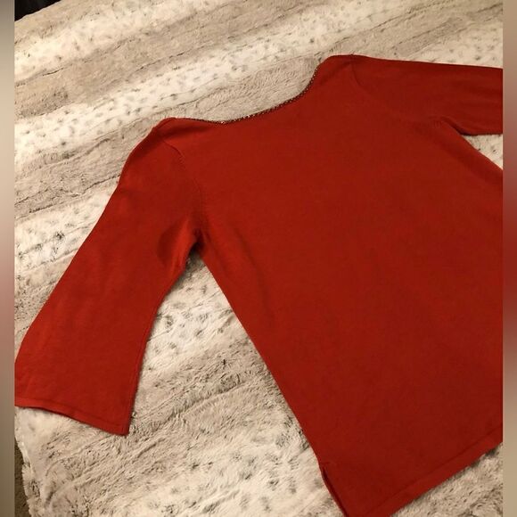 : : BOB MACKIE Embellished Soft Sweater : : - Picture 8 of 10